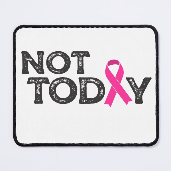 Item preview, not today (pink ribbon) designed and sold by mystudiocreate.