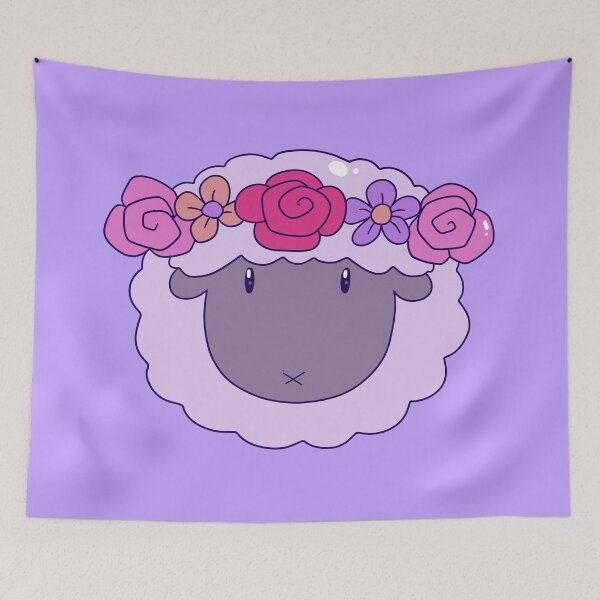 Item preview, Flower Crown Sheep Face designed and sold by SaradaBoru.