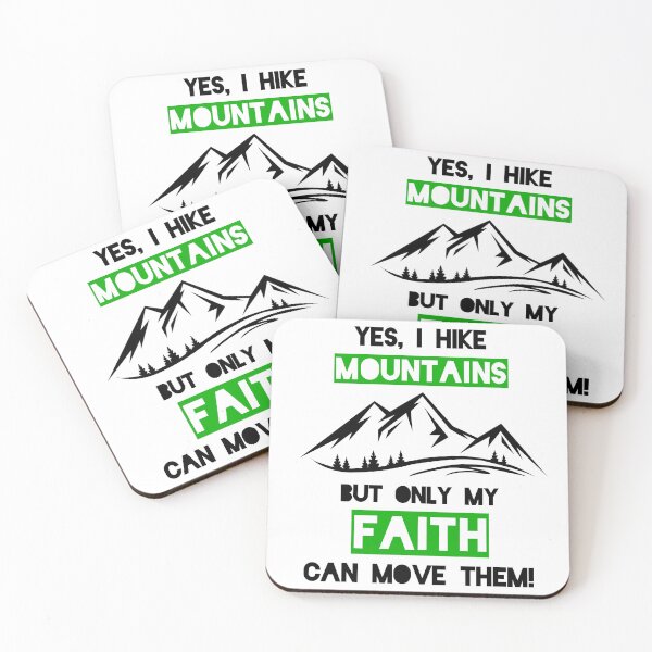 Item preview, Your faith moves mountains designed and sold by BL4HG.