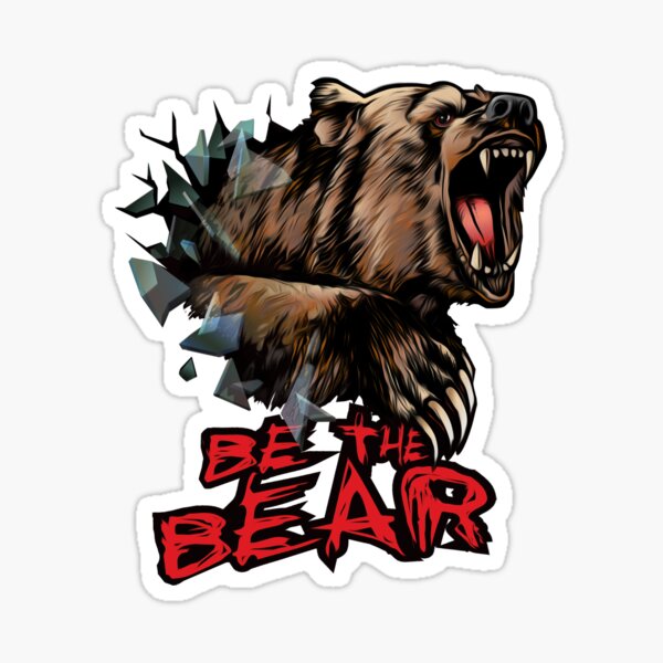 Be The Bear Sticker