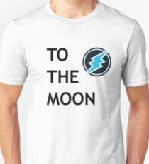 To The Moon Electroneum Slim Fit T-Shirt
