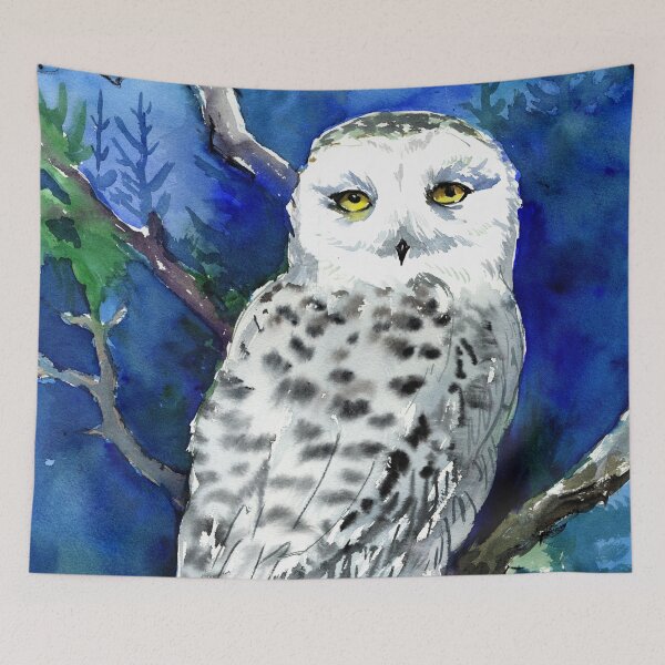 Item preview, Snowy Owl designed and sold by surenart.