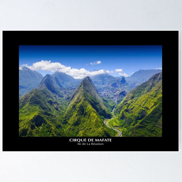 Item preview, The Cirque de Mafate in Reunion Island designed and sold by Gaël FONTAINE.