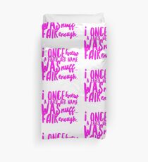 I once knew a fairy.. Duvet Cover