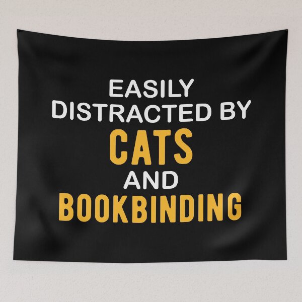 Item preview, Bookbinder Cat Lover Bookbinding designed and sold by NestaReign.