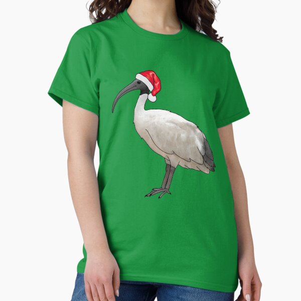 Vista previa del artículo con la obra «Pollo a la basura de Navidad», diseñado y vendido por Meowmaddie.