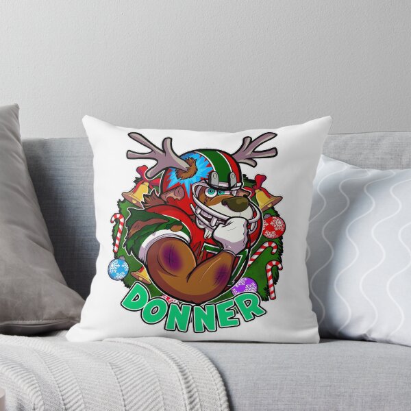 Item preview, Santa's Reindeer Football Player (Donner) designed and sold by TopShelfToons.