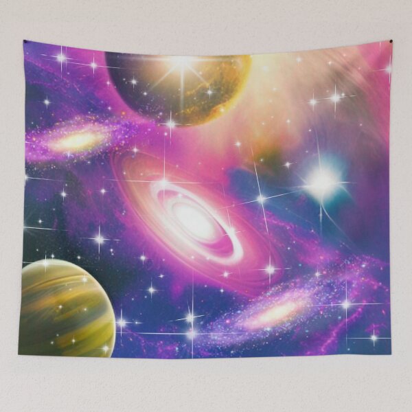 Item preview, vibrant outer space galaxy designed and sold by TjsDesignsnMore.