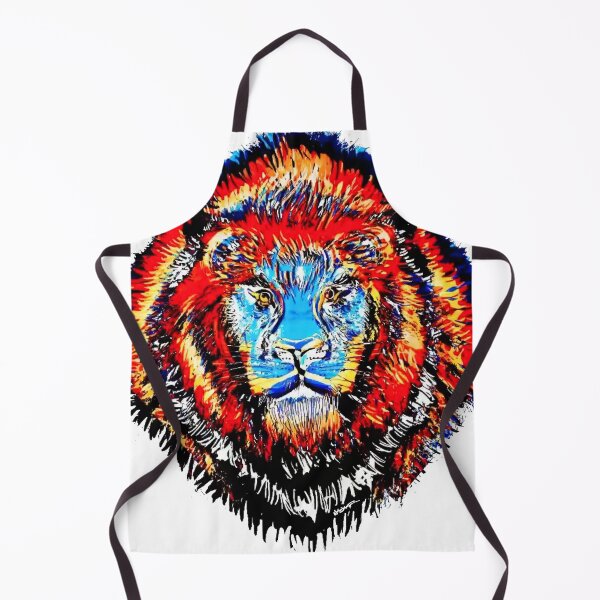 Item preview, Leo Lion Head Art designed and sold by Nathan J Taylor Art.