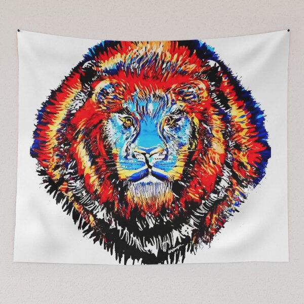 Item preview, Leo Lion Head Art  designed and sold by Nathan J Taylor Art.
