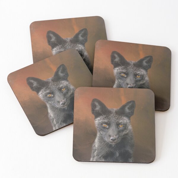 Item preview, Black Fox 02 designed and sold by Elisabeth Lucas.