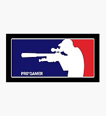 Pro-Gamer Photographic Print
