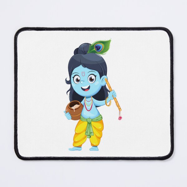 Item preview, Lord Bala Krishna designed and sold by AlaukikaShop.