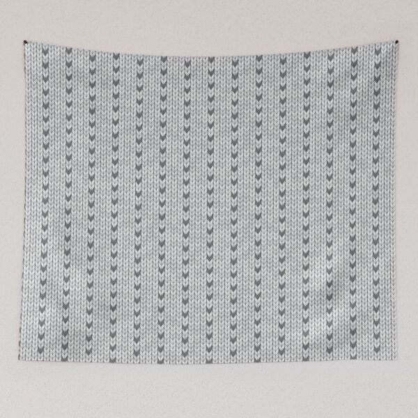 Item preview, Scandinavian Black n White Fairisle Pattern designed and sold by Dewlangrial.