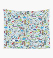 TOYS - fun pattern by Cecca Designs Wall Tapestry
