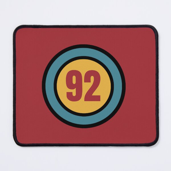 Item preview, The Number 92 - ninety two - ninety second - 92nd designed and sold by SirenSeventyOne.