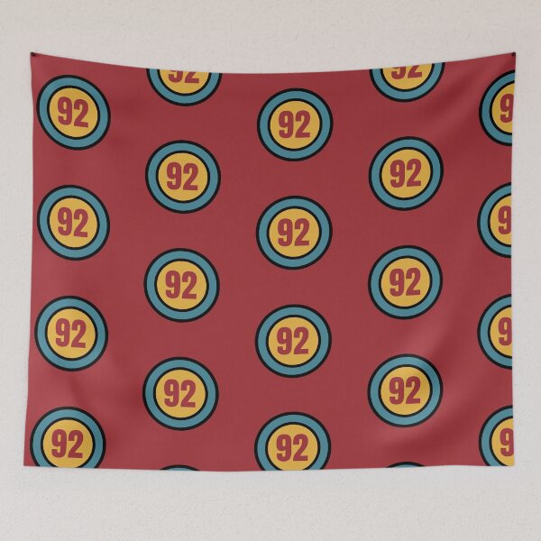 Item preview, The Number 92 - ninety two - ninety second - 92nd designed and sold by SirenSeventyOne.