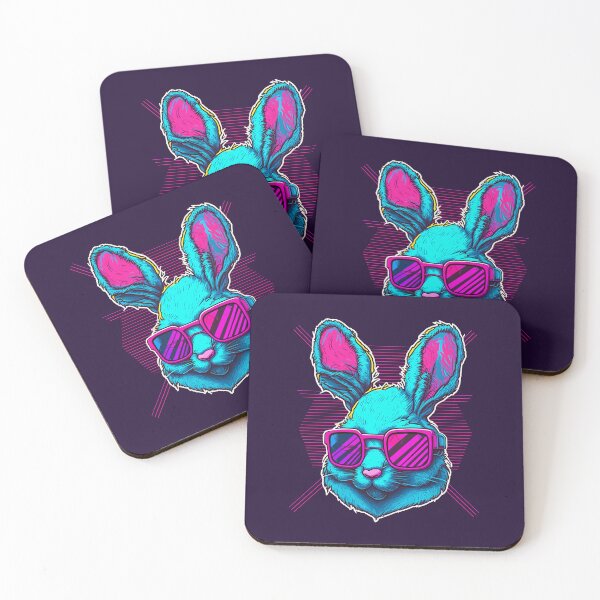 Item preview, Synthwave Rabbit designed and sold by ChasmicArt.