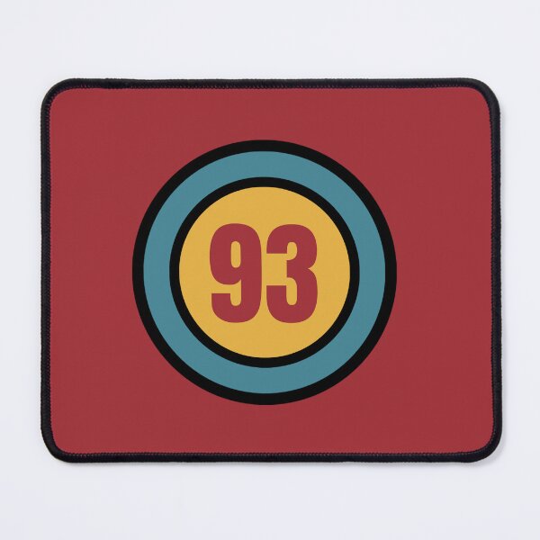 Item preview, The Number 93 - ninety three - ninety third - 93rd designed and sold by SirenSeventyOne.