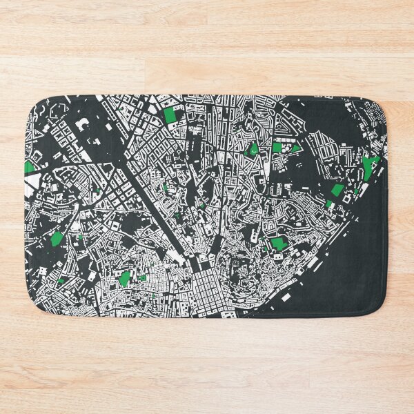 Item preview, Map of Lisbon, Portugal with its schools in color designed and sold by jean-nicolas.
