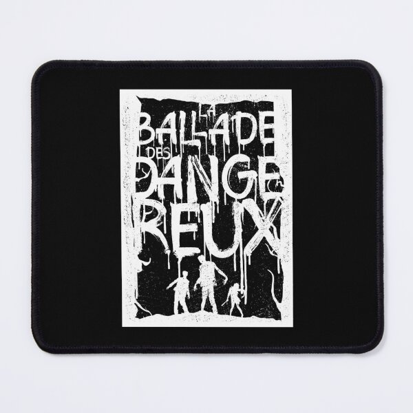Item preview, La Ballade Des Dangereux Funny French Play-On-Words Racerback Tank Top designed and sold by tyalabenzyu.