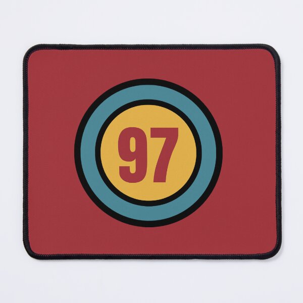 Item preview, The Number 97 - ninety seven - ninety seventh - 97th designed and sold by SirenSeventyOne.