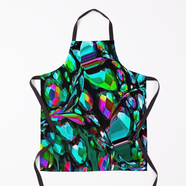 Item preview, Abstract colorful kaleidoscope Aqua Green colors by Iritog designed and sold by iritof.
