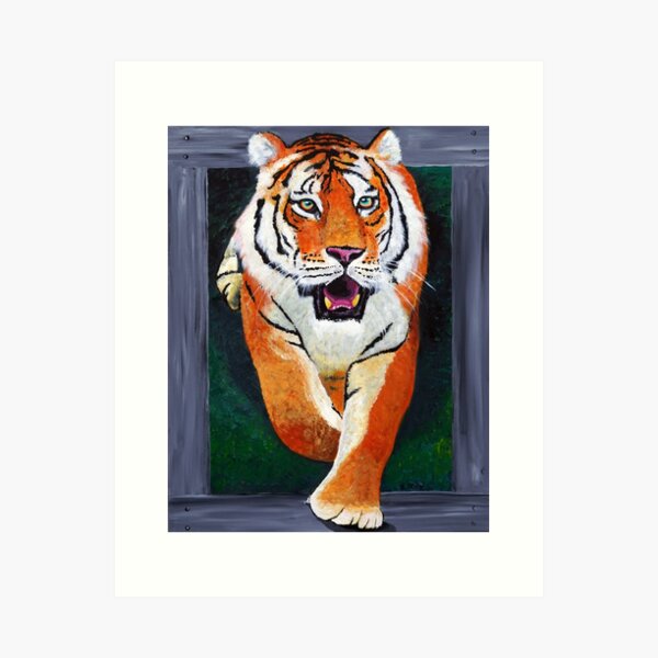 Premium AI Image  A Royal Bengal Tiger Face Illustration 3d Face