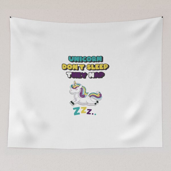 Item preview, unicorn-don't-sleep-they-nap-zzz designed and sold by Usatazon on.