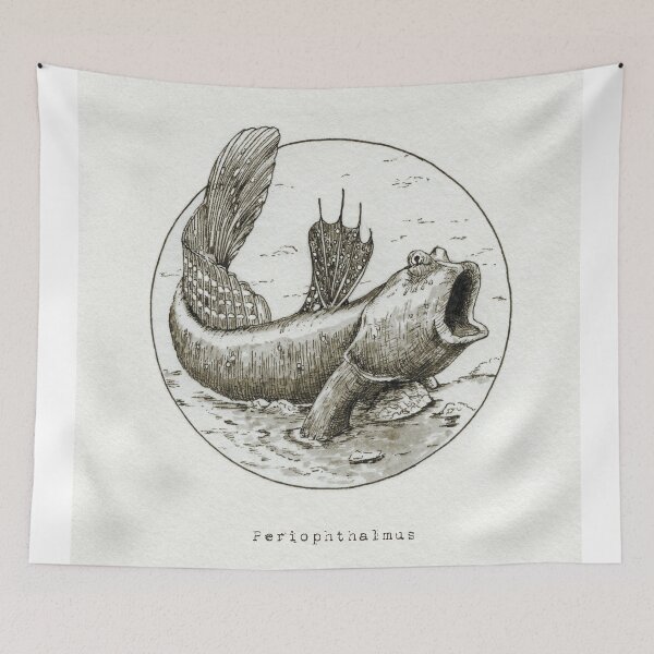 Item preview, Periophthalmus - Mudskipper designed and sold by HoneyGherkin.
