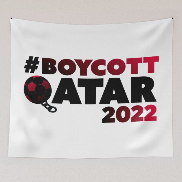 Item preview, # Boycott Qatar 2022 designed and sold by jwebmarket.