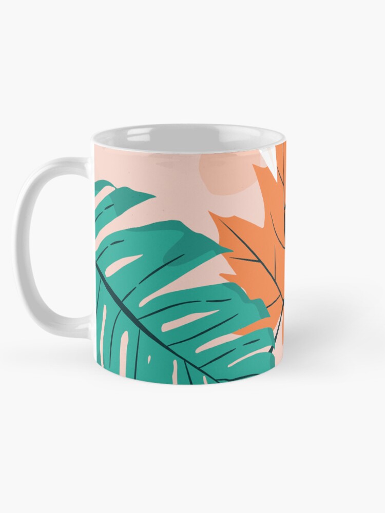 Thumbnail 5 of 6, Coffee Mug, Retro Abstract Multi Color Pattern designed and sold by XbaeX.