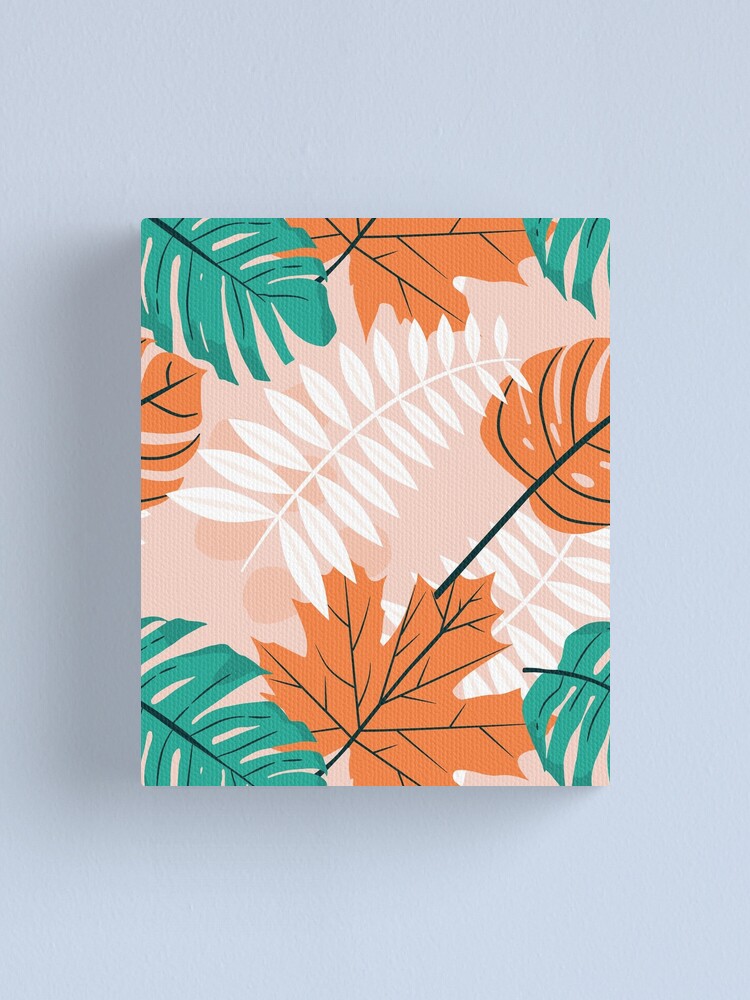 Thumbnail 1 of 3, Canvas Print, Retro Abstract Multi Color Pattern  designed and sold by XbaeX.