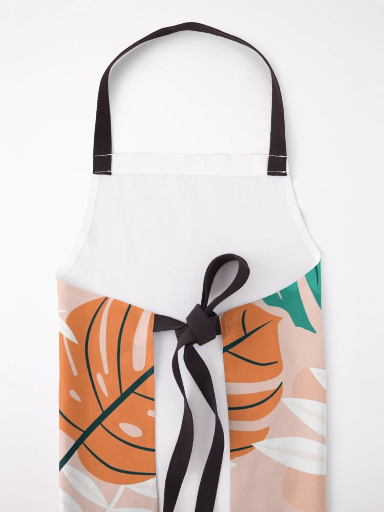 Thumbnail 5 of 6, Apron, Retro Abstract Multi Color Pattern designed and sold by XbaeX.