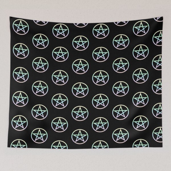 Item preview, Pastel Goth Pagan Pentagram designed and sold by Hallows03.