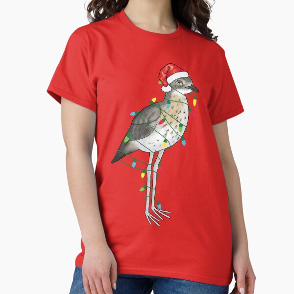 Item preview, Extra Festive Bush Stone Curlew designed and sold by Meowmaddie.