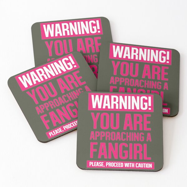 Item preview, Warning! Fan girl! designed and sold by LibbyMitchel.
