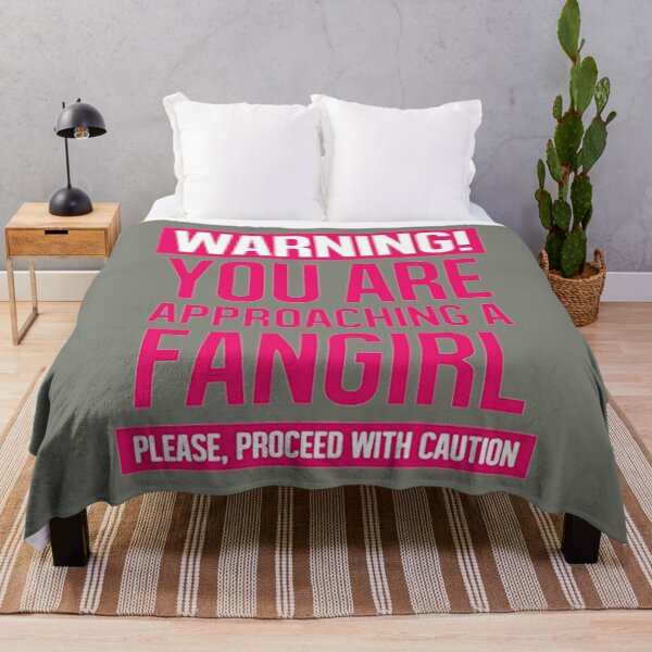 Item preview, Warning! Fan girl! designed and sold by LibbyMitchel.