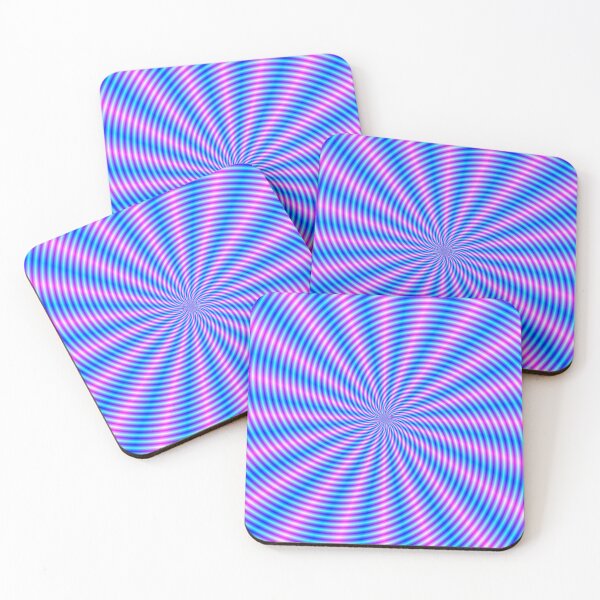 Item preview, Pink and Blue Spiral Rays designed and sold by EyeBogglers.