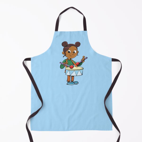 Item preview, girl with a drum ready to play music designed and sold by duxpavlic.