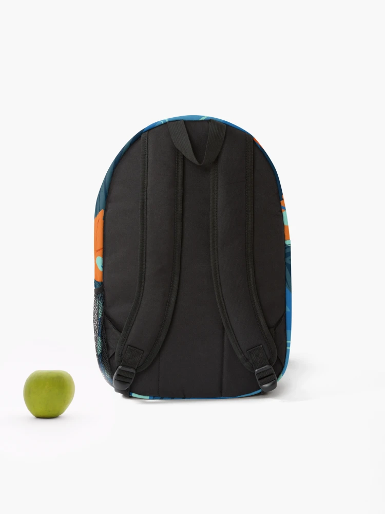 Thumbnail 2 of 3, Backpack, Retro Abstract Multi Color Pattern designed and sold by XbaeX.