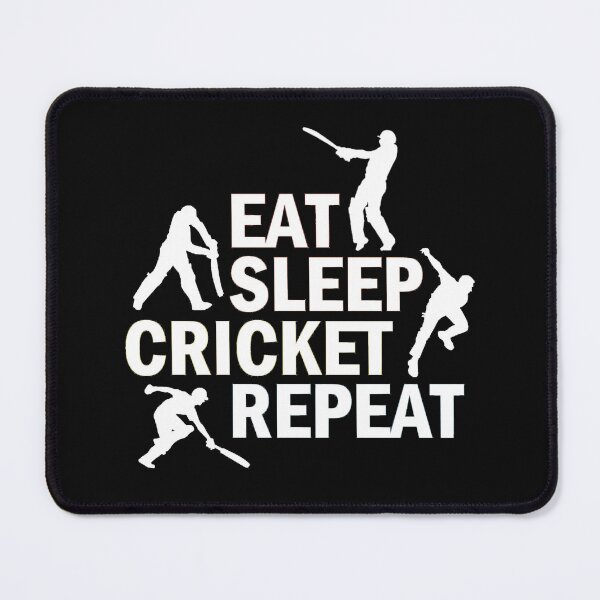 Item preview, Eat, sleep cricket, repeat designed and sold by aktiveaddict.