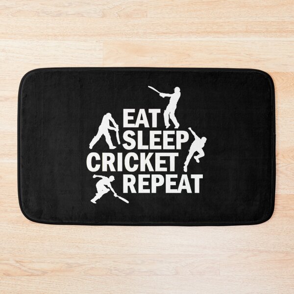 Item preview, Eat, sleep cricket, repeat designed and sold by aktiveaddict.