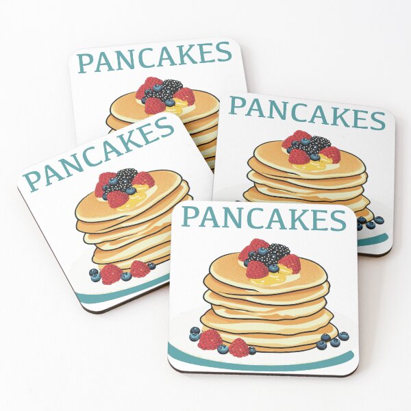 Item preview, Pancakes with berries designed and sold by Nonshape.