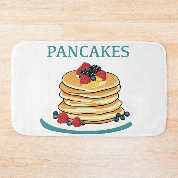 Item preview, Pancakes with berries designed and sold by Nonshape.