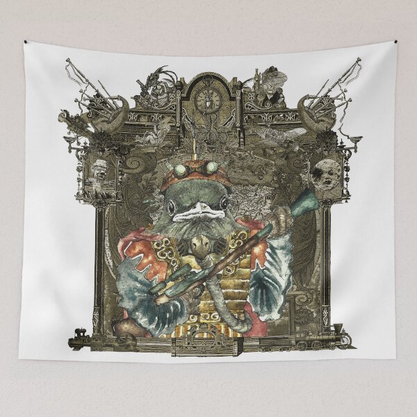 Item preview, Steampunk Bird Sky Patrol with Awesome Frame designed and sold by felissimha.