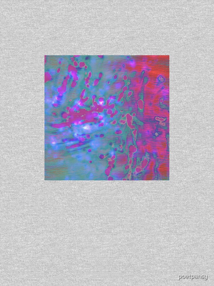 Color Vomit - Blue and Pink by poetpansy