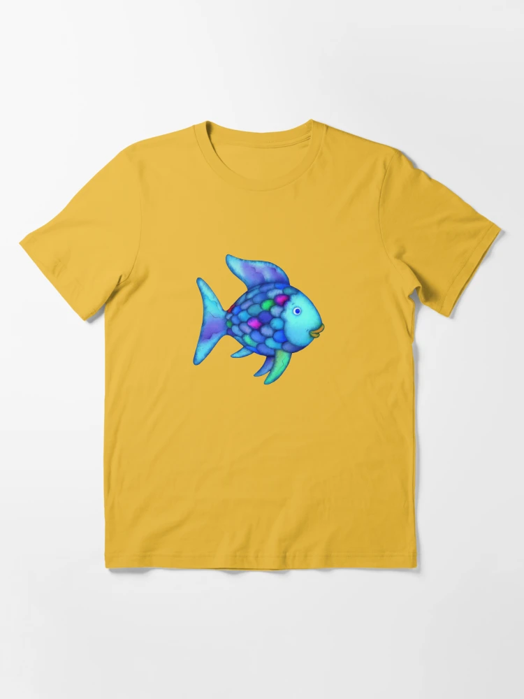 Vintage 80's Cozumel Rainbow Fish Yellow T Shirt M