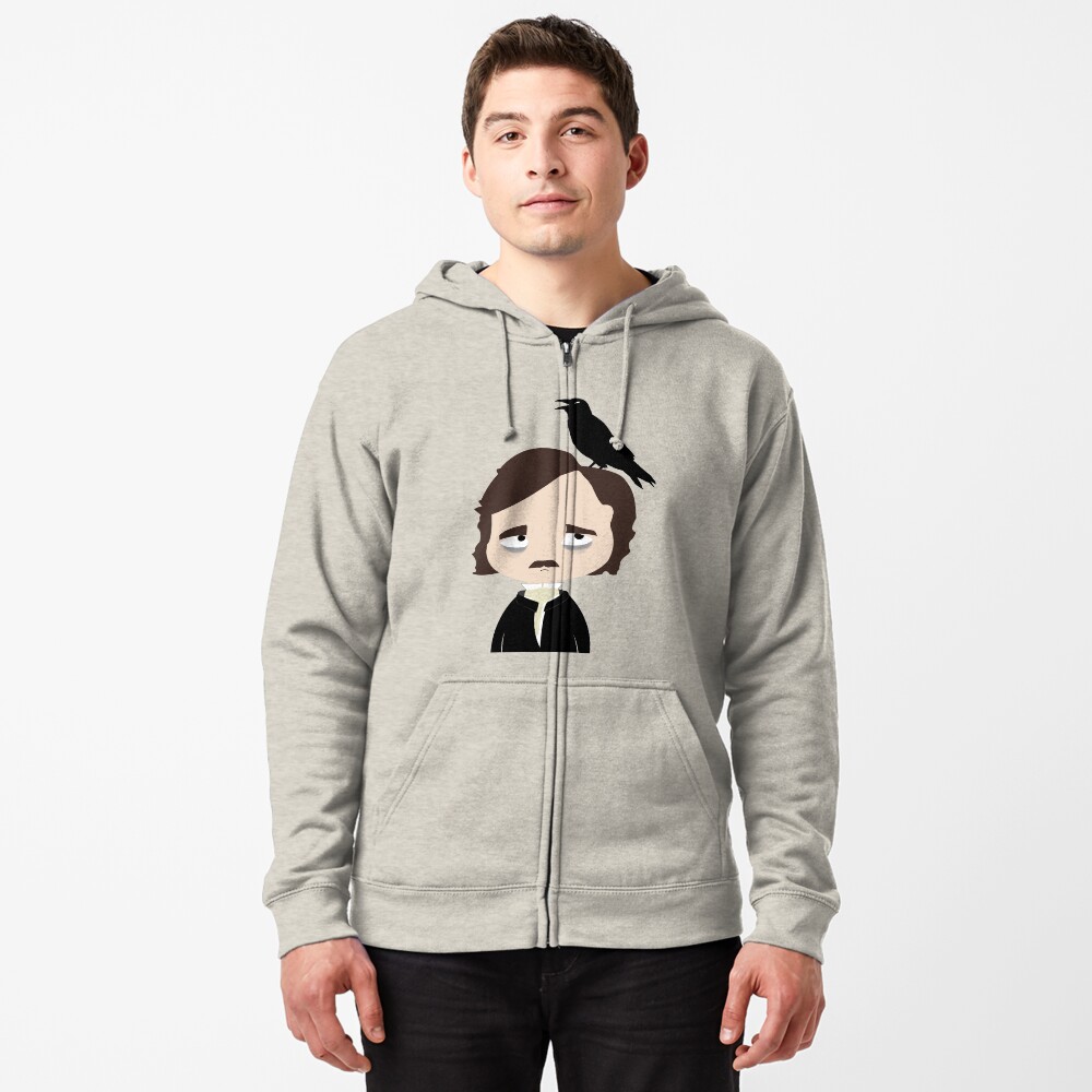 Vista previa del artículo con la obra «Sudadera con capucha y cremallera», diseñado y vendido por creotumundo.
