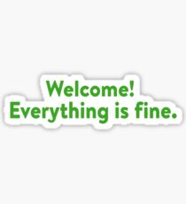 Welcome to the Good Place Sticker